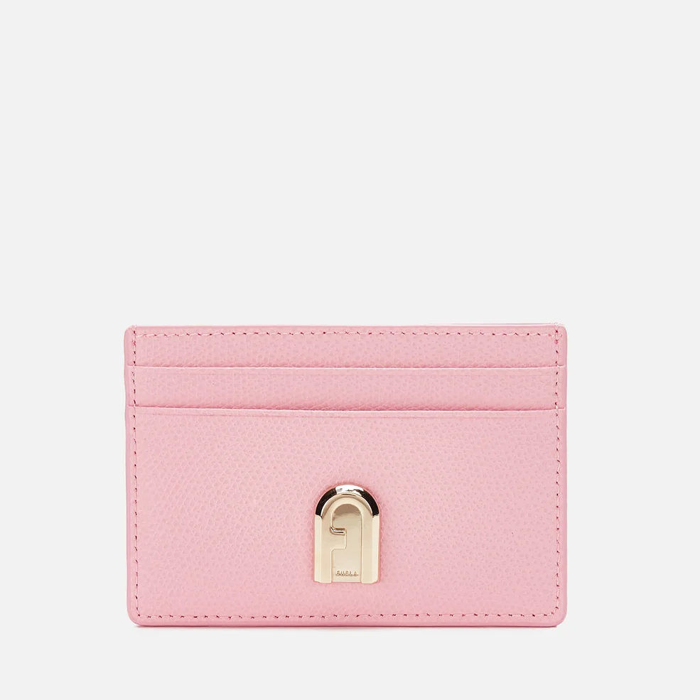 Furla Women's 1927 Small Credit Card Case - Pink Image 1