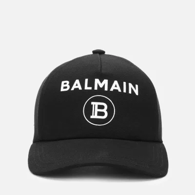 Balmain Men's Logo Cap - Noir