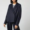 Victoria, Victoria Beckham Women's Soft Jacket - Midnight Blue - Image 1