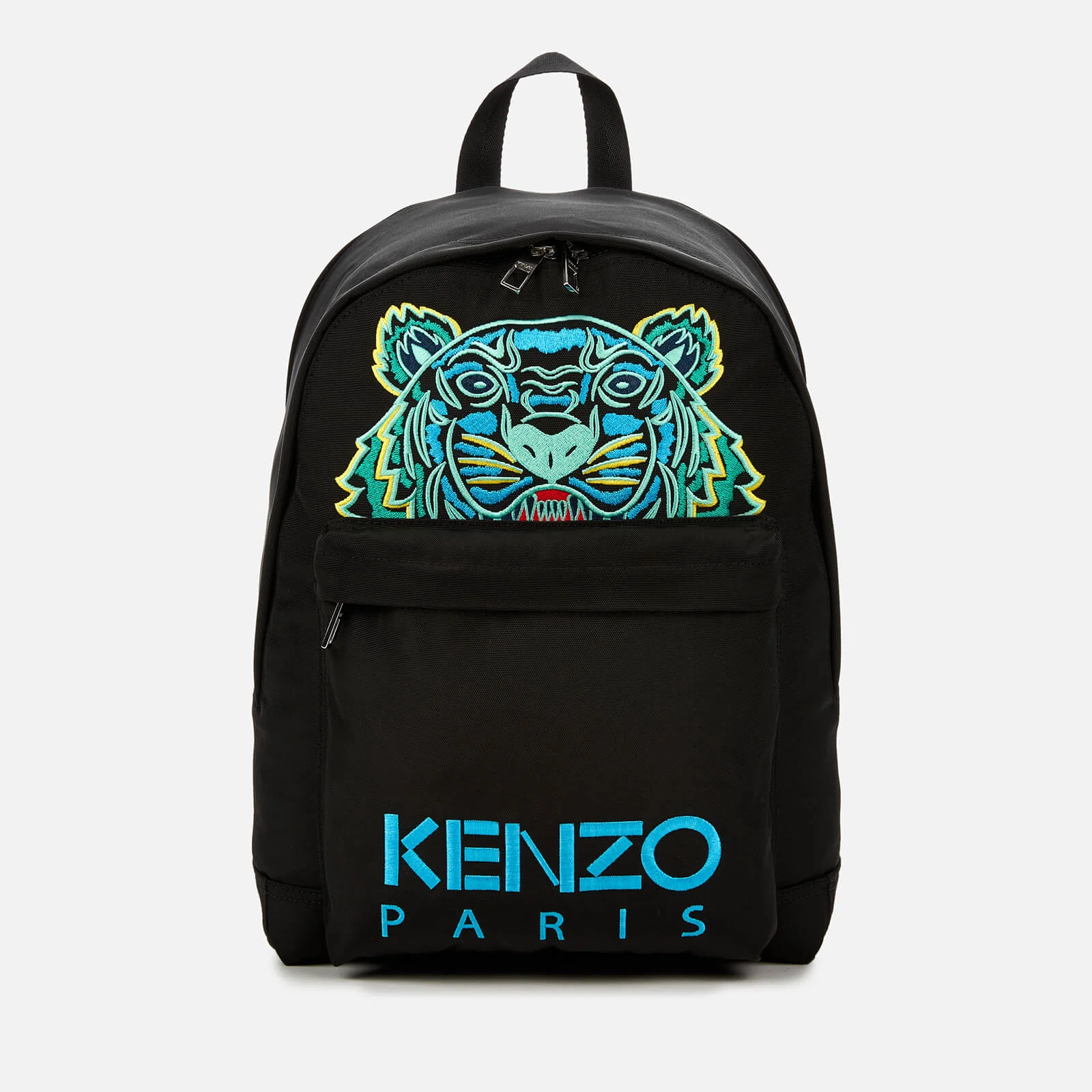 KENZO Men's Large Tiger Canvas Backpack - Black Image 1