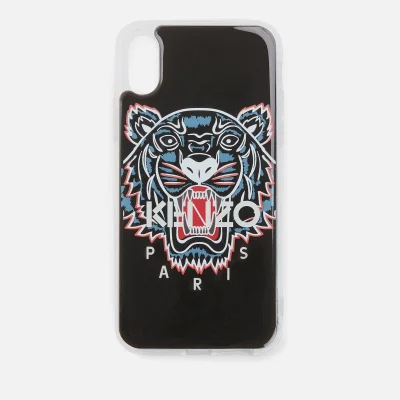 KENZO Men's Tiger iPhone X Case - Black
