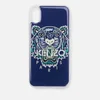 KENZO Men's Tiger iPhone X Case - Blue - Image 1