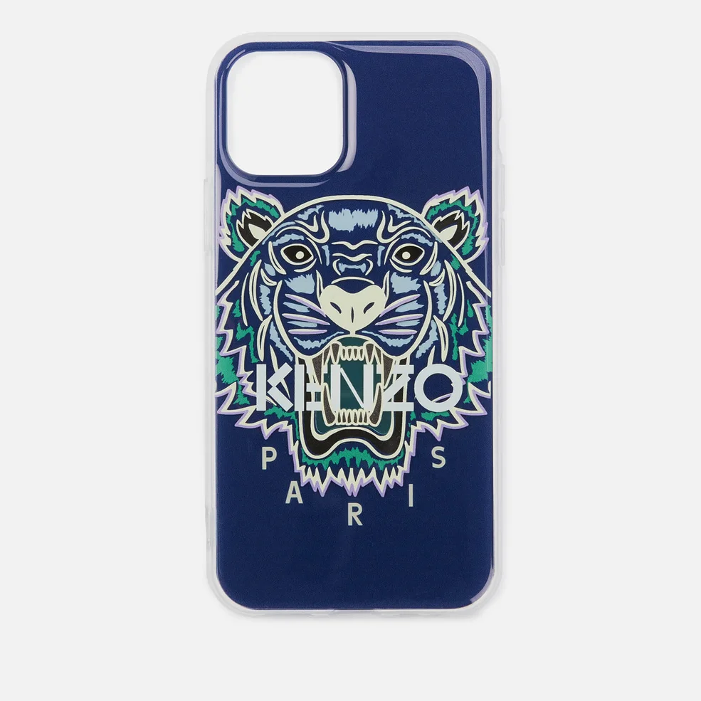 KENZO Men's Tiger iPhone 11 Pro Case - Blue Image 1