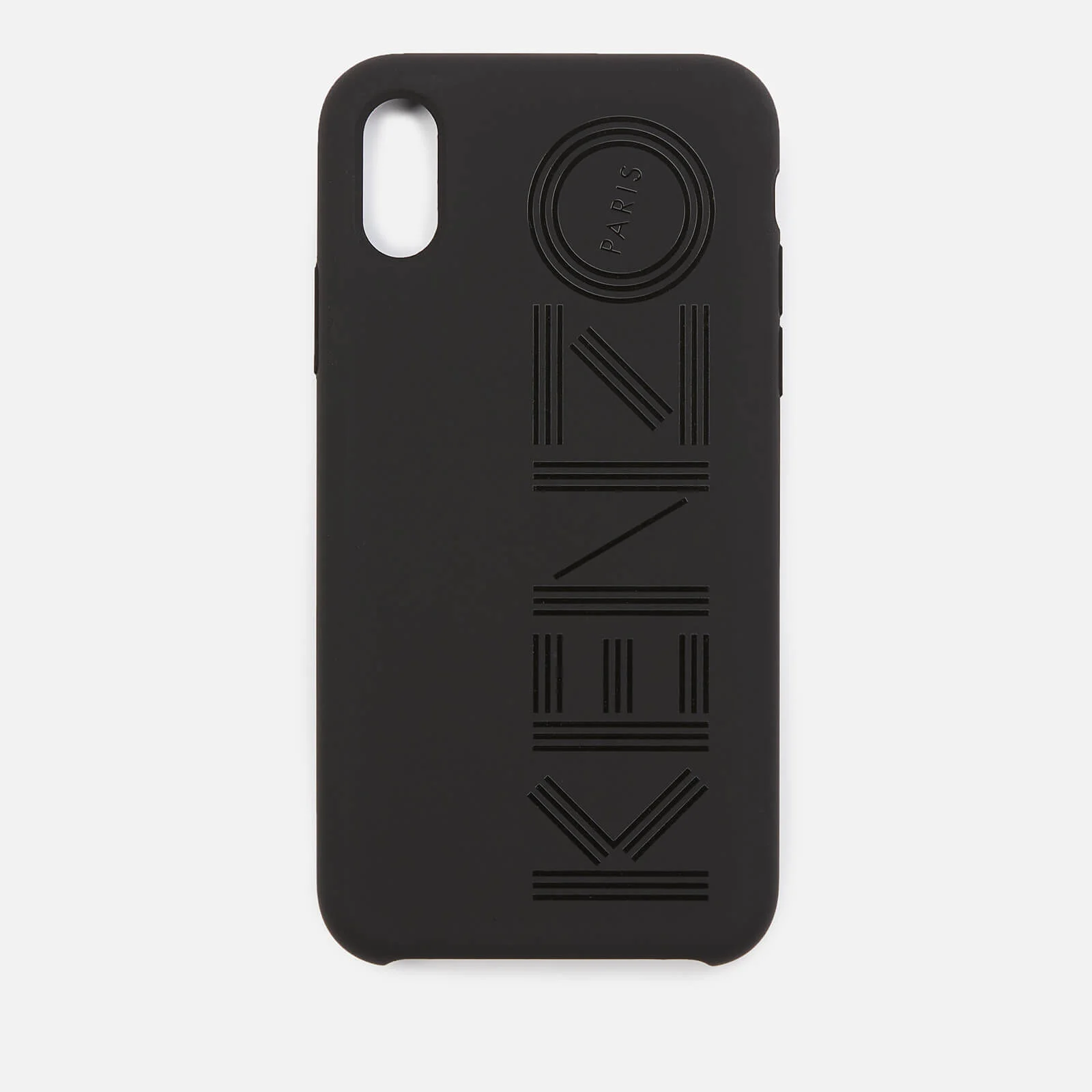 KENZO Men's Tonal Logo iPhone X Case - Black Image 1