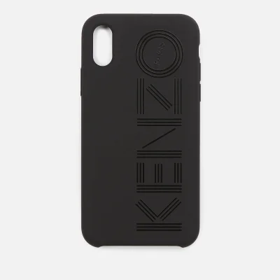 KENZO Men's Tonal Logo iPhone X Case - Black