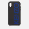 KENZO Men's Tonal Logo iPhone X Case - Blue - Image 1