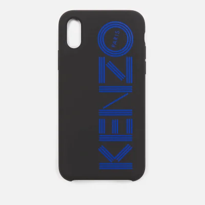 KENZO Men's Tonal Logo iPhone X Case - Blue