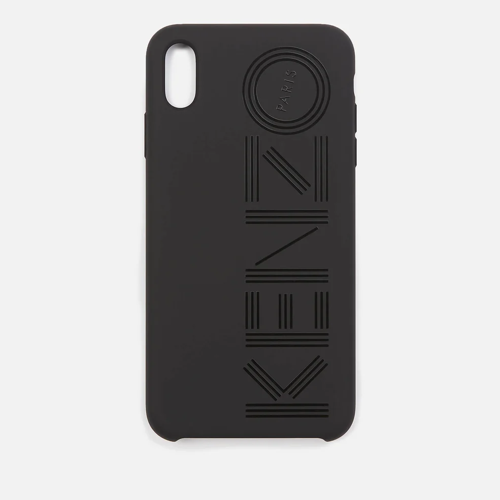 KENZO Men's Logo iPhone X Max Case - Black Image 1