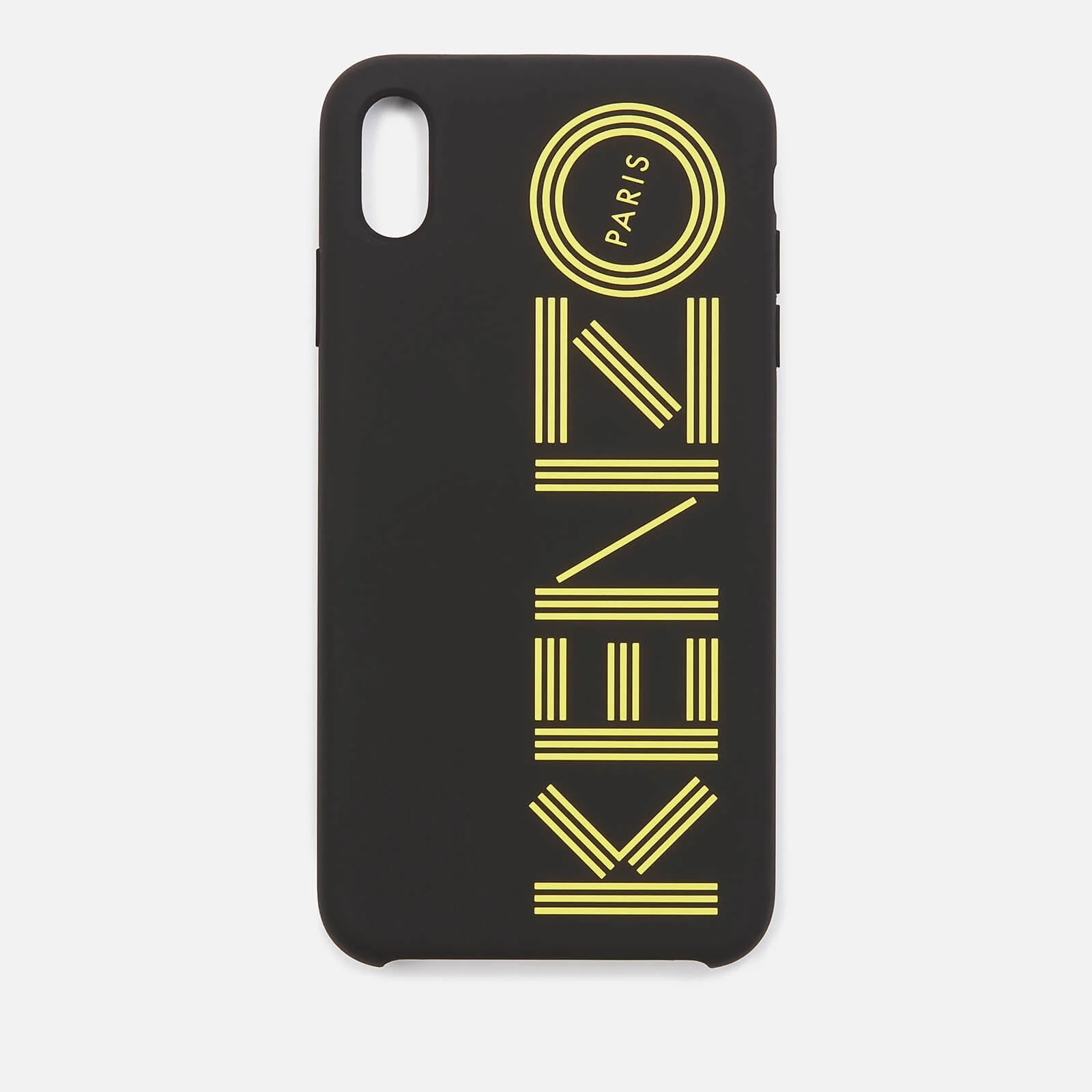 KENZO Men's Logo iPhone X Max Case - Black/Yellow Image 1