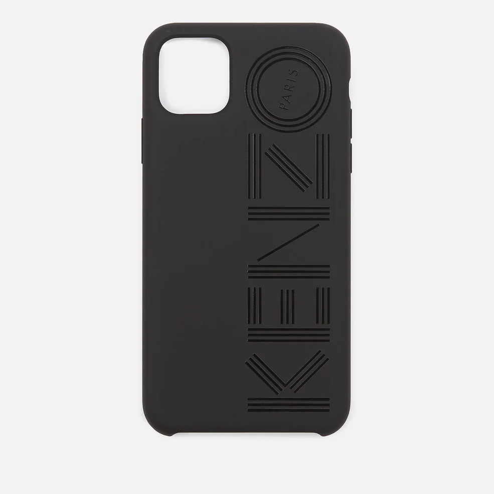 KENZO Men's Logo iPhone 11 Max Case - Black Image 1