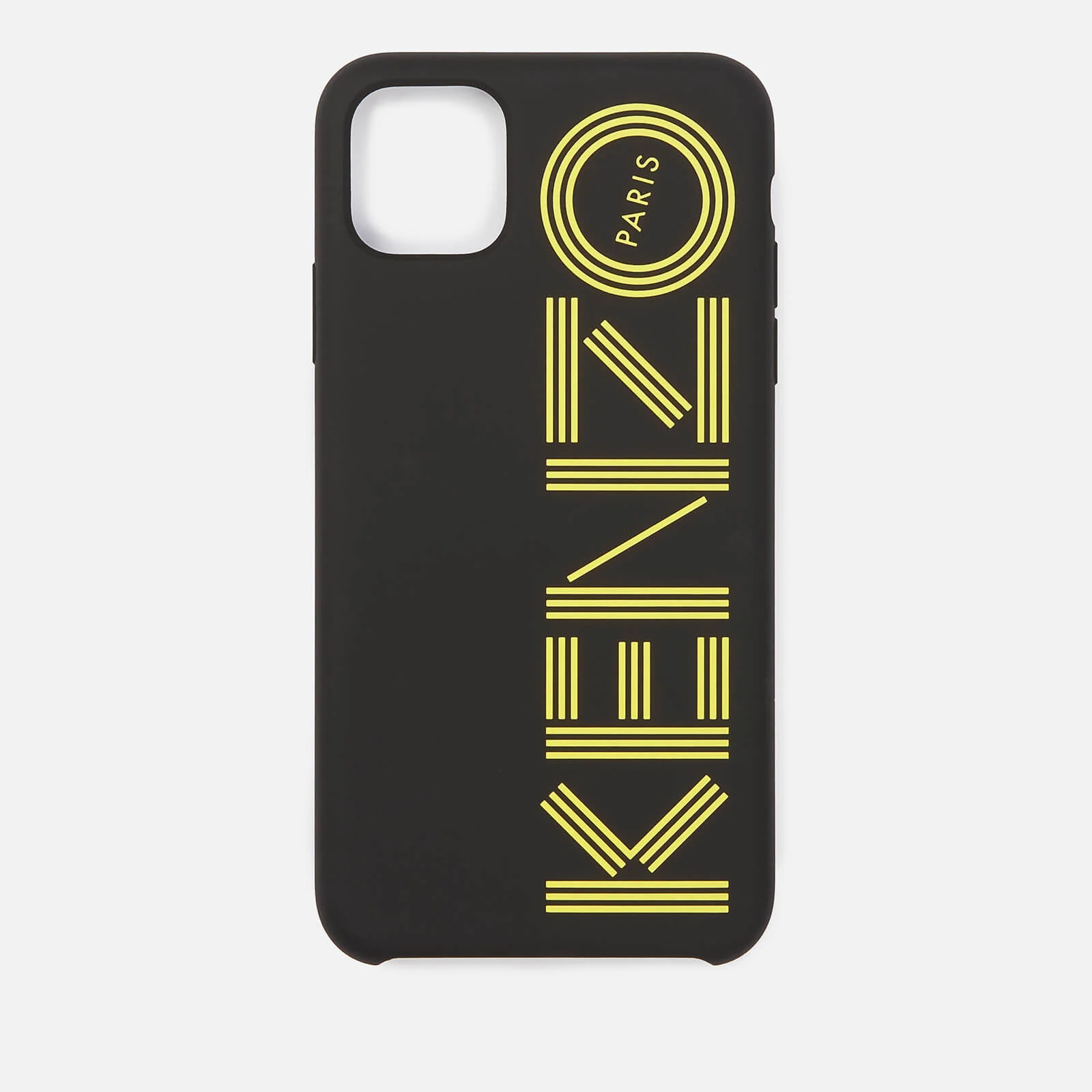 KENZO Men's Logo iPhone 11 Max Case - Black/Yellow Image 1