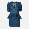 ROTATE Birger Christensen Women's Mindy Dress - Medium Blue - Image 1