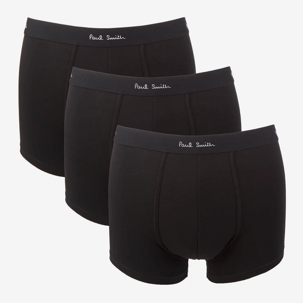 PS Paul Smith Men's 3-Pack Trunks - Black Image 1