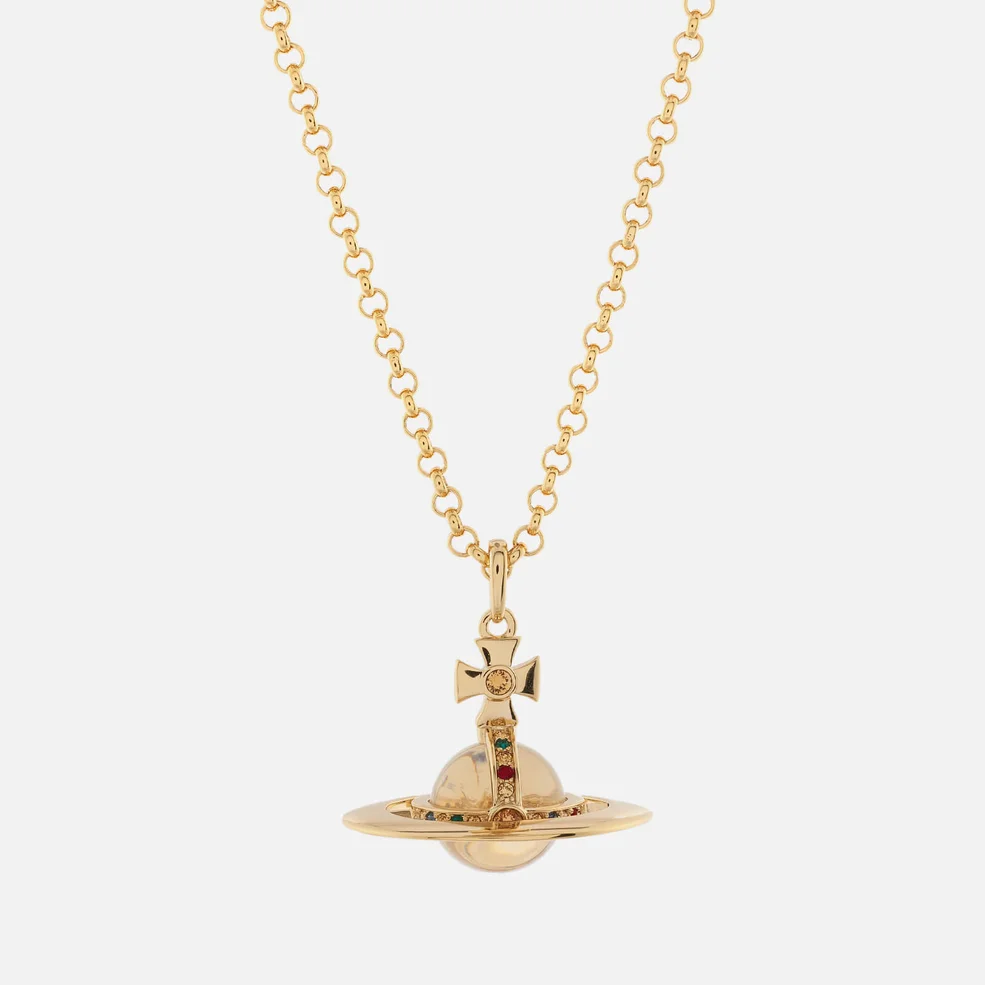 Vivienne Westwood New Small Orb Pendant - Gold Image 1