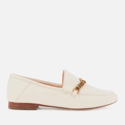Coach Women's Helena C Chain Leather Loafers - Chalk