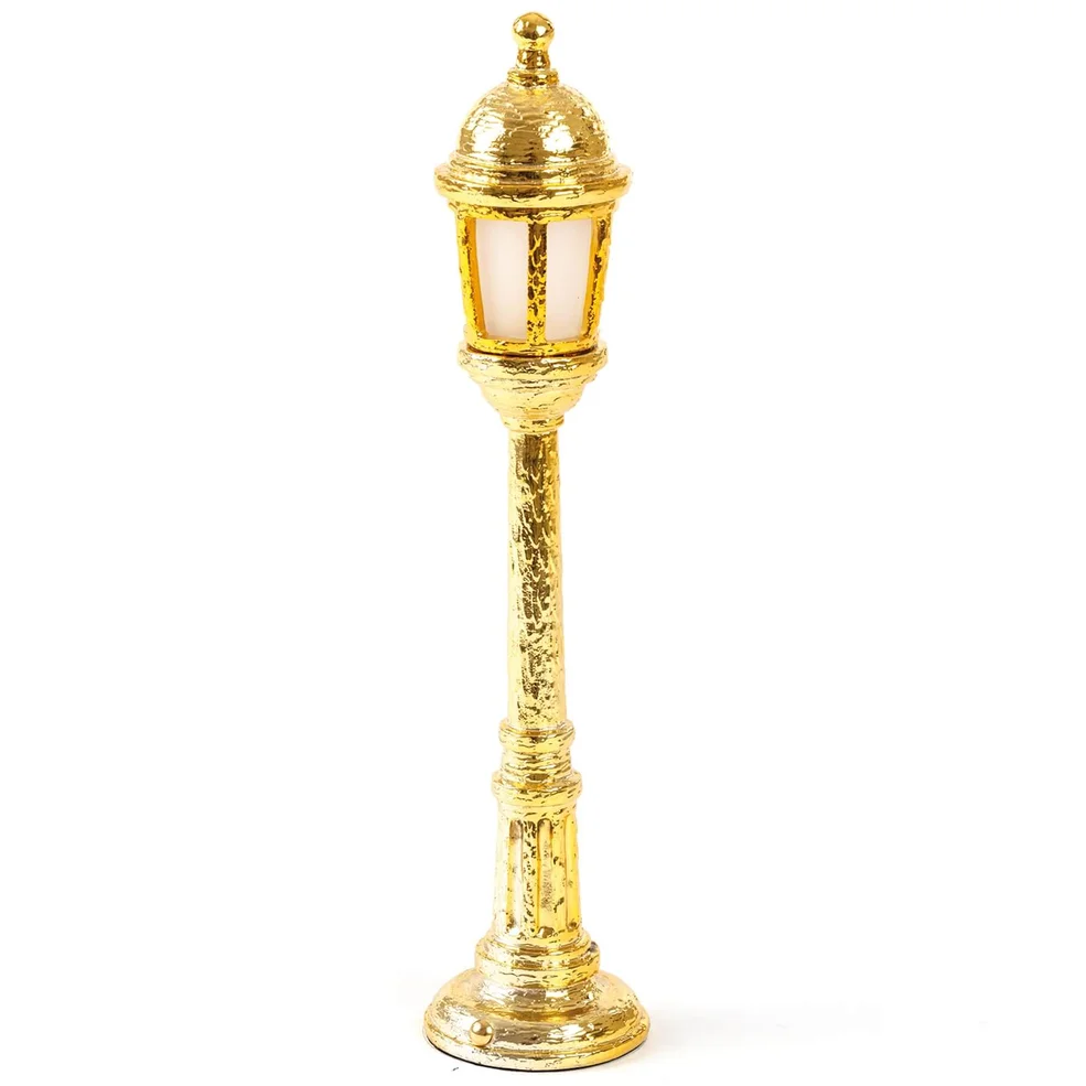 Seletti Street Table Lamp - Gold Image 1