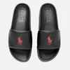 Polo Ralph Lauren Men's Cayson Slide Sandals - Black/Red - Image 1