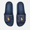 Polo Ralph Lauren Men's Cayson Slide Sandals - Newport Navy/Gold - Image 1