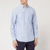Officine Générale Men's Button Down Oxford Shirt - Blue - Image 1