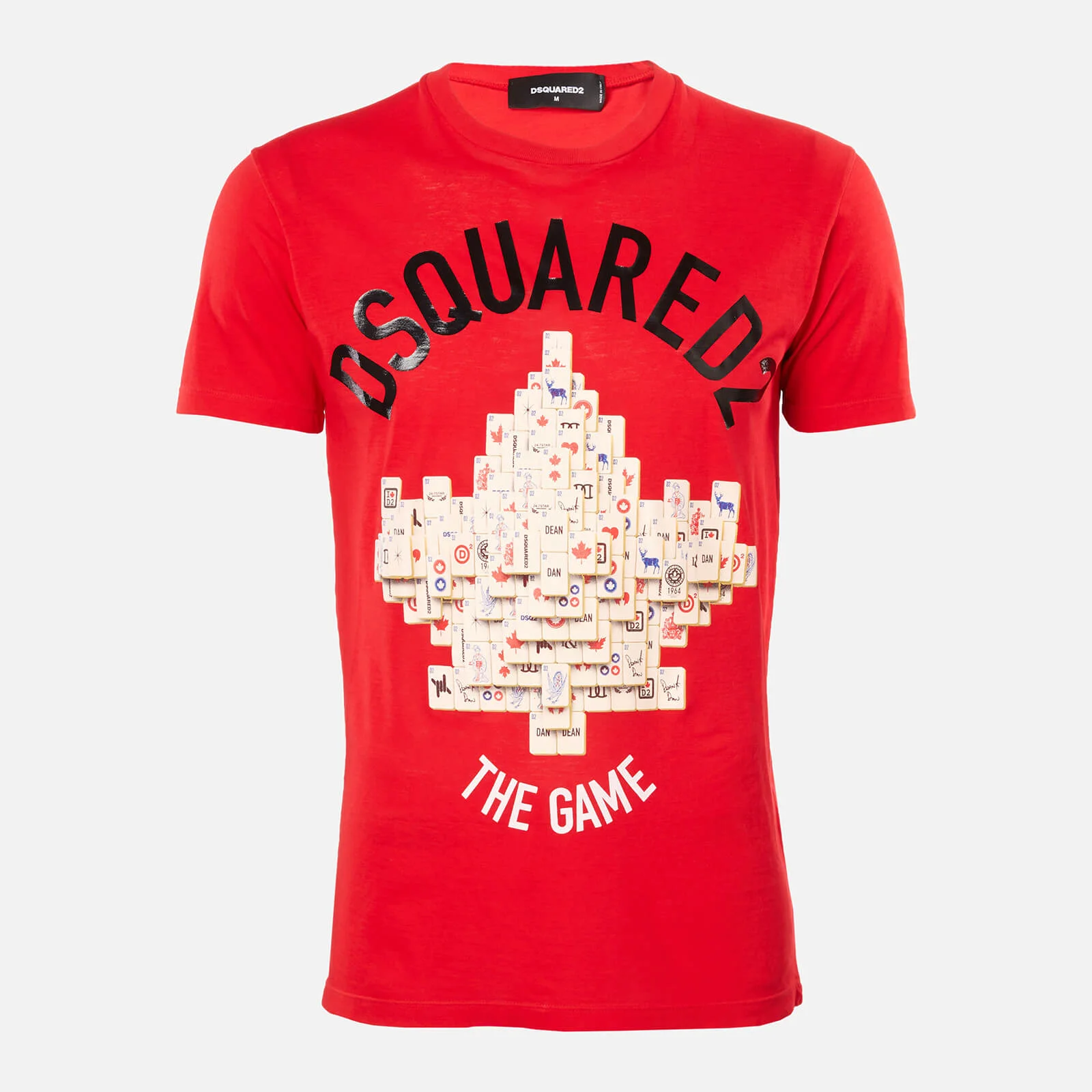 Dsquared2 Men's Arch Logo T-Shirt - Red Image 1