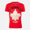 Dsquared2 Men's Arch Logo T-Shirt - Red - Image 1