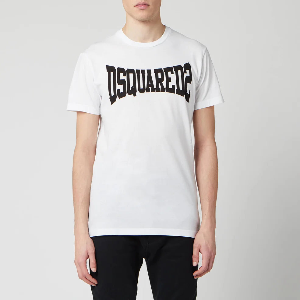 Dsquared2 Men's Basic Logo T-Shirt - White Image 1