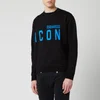 Dsquared2 Men's Cool Fit Icon Sweatshirt - Black/Blue - Image 1