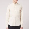 AMI Men's Button Down "Boy" Fit Shirt - Off White - Image 1
