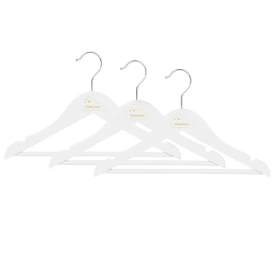 Cam Cam Kids Clothes Hanger - Crème White (Set of 3)