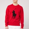 Polo Ralph Lauren Men's Big Pony Sweatshirt - RL 2000 Red - Image 1