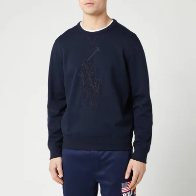 Polo Ralph Lauren Men's Big Pony Sweatshirt - Aviator Navy/Tonal PP