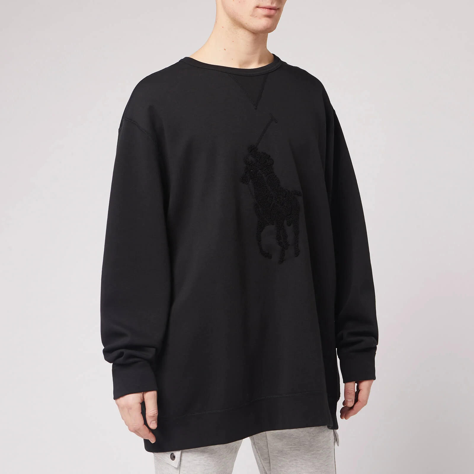Polo Ralph Lauren Men's Contrast Big Pony Sweatshirt - Polo Black Image 1