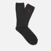 Polo Ralph Lauren Men's 3 Pack Cotton Socks - Black - Image 1