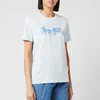 Coach 1941 Women's Embroidered Horse and Carriage T-Shirt - Baby Blue - Image 1