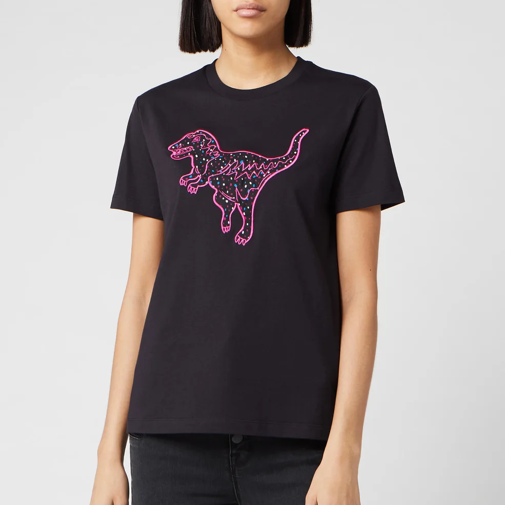 Coach 1941 Women's Rexy Dot T-Shirt - Black Image 1
