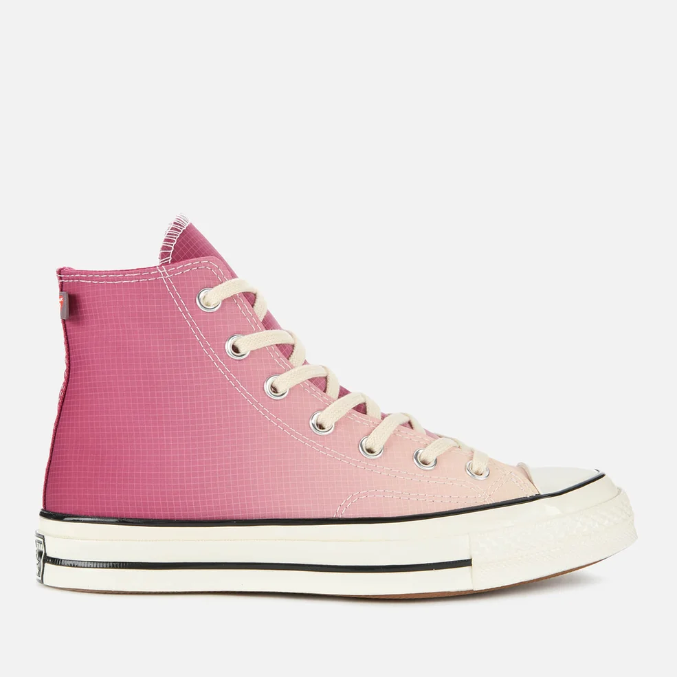 Converse Chuck Taylor '70 Hi-Top Trainers - Rose Maroon Image 1