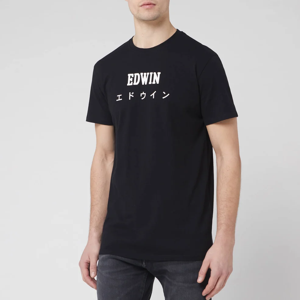 Edwin Men's Edwin Japan T-Shirt - Black Image 1