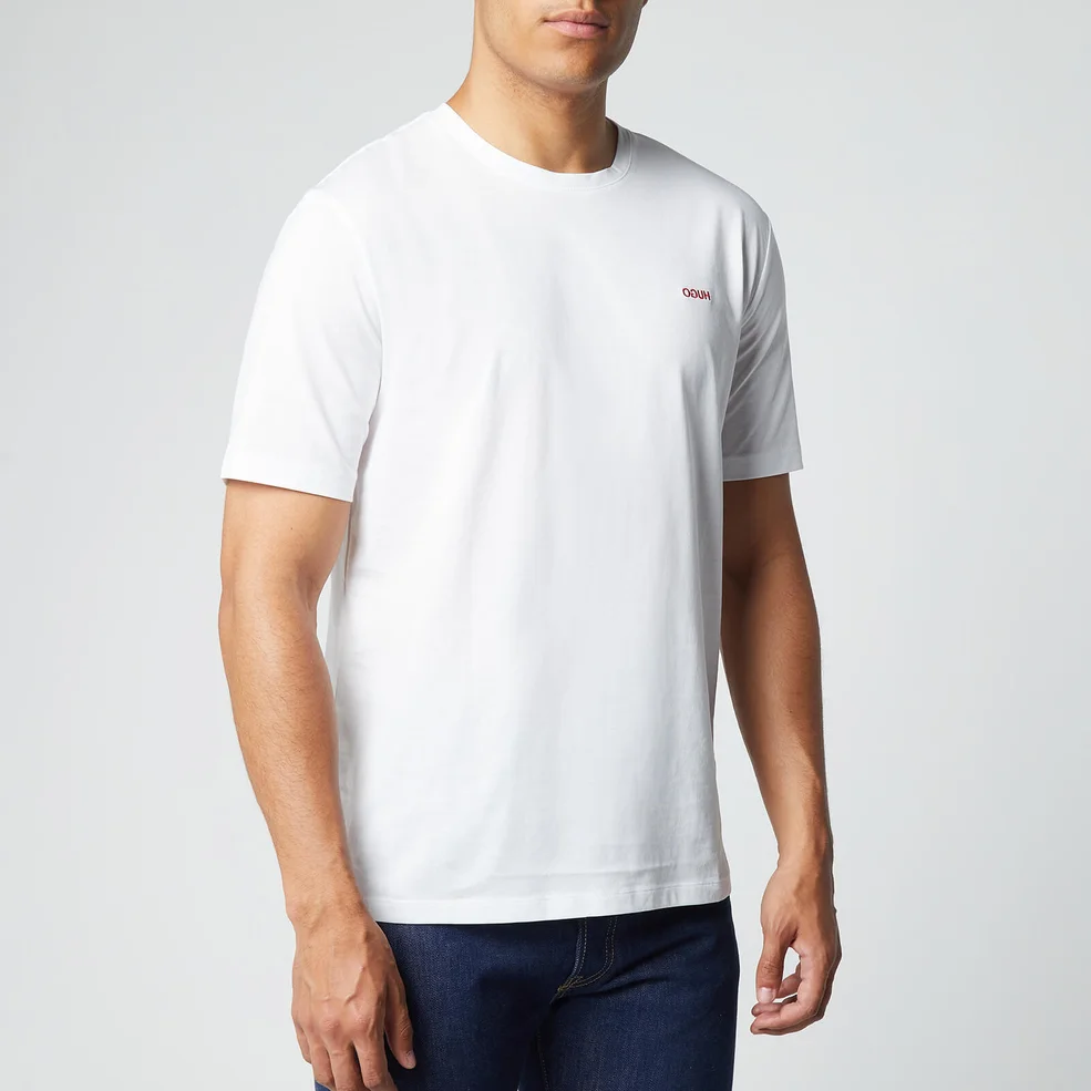 HUGO Men's Dero203 T-Shirt - White Image 1