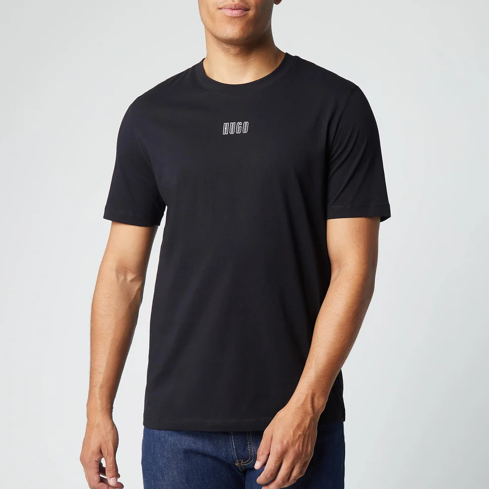 HUGO Men's Durned203 T-Shirt - Black Image 1