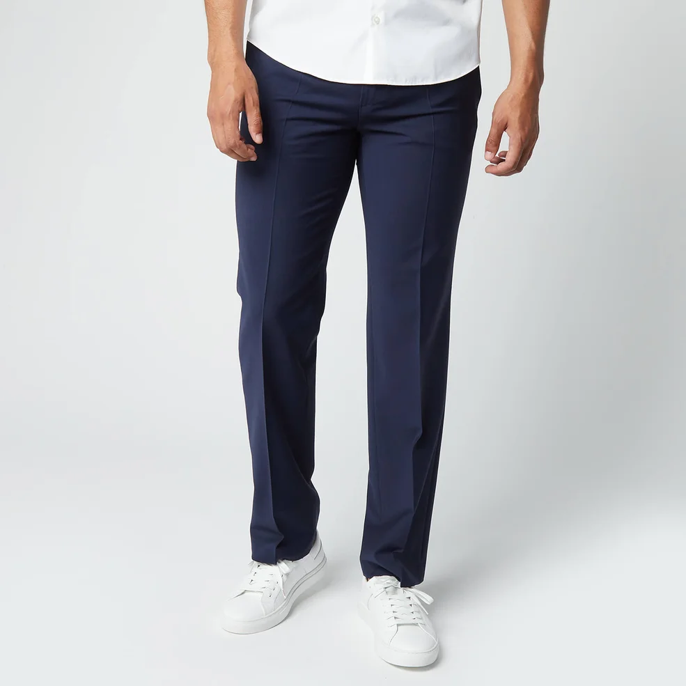 HUGO Men's Fit203 Trousers - Dark Blue Image 1