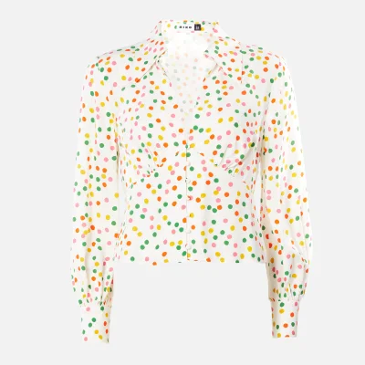 RIXO Women's Daria Shirt - Pollen Spot