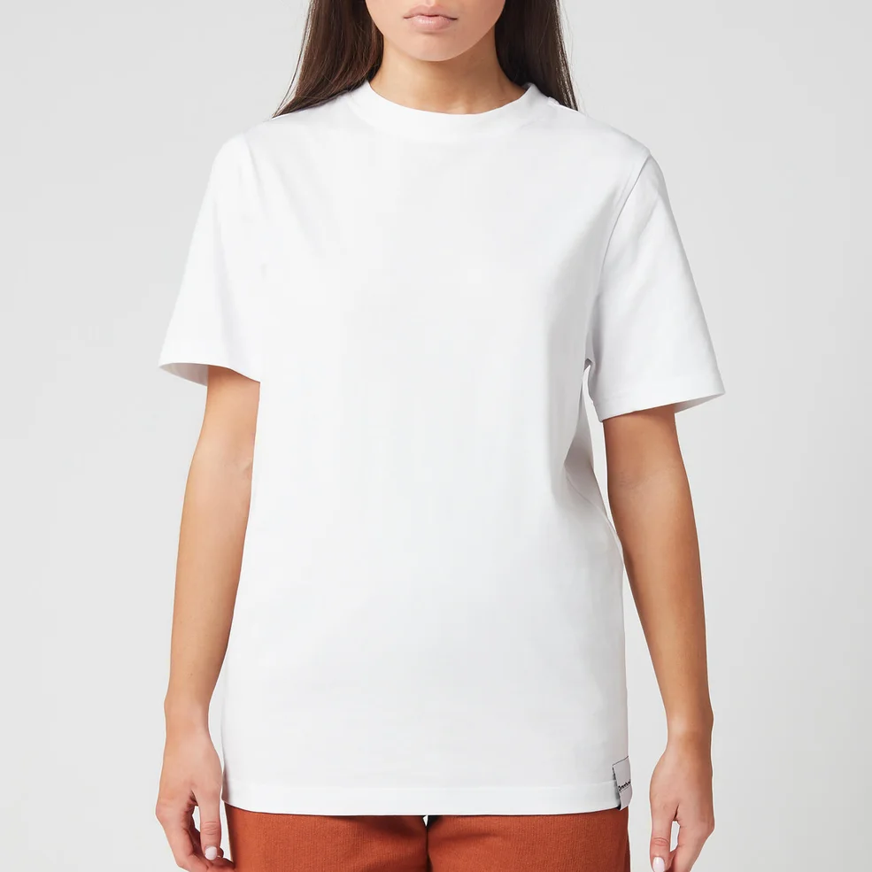Reebok X Victoria Beckham Women's Logo T-Shirt - White Image 1