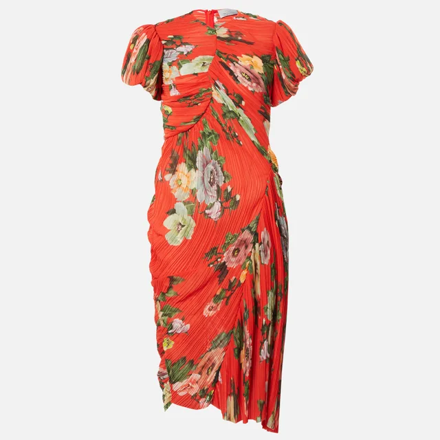 Preen By Thornton Bregazzi Women's Meggy Dress - Red Lotus Flower