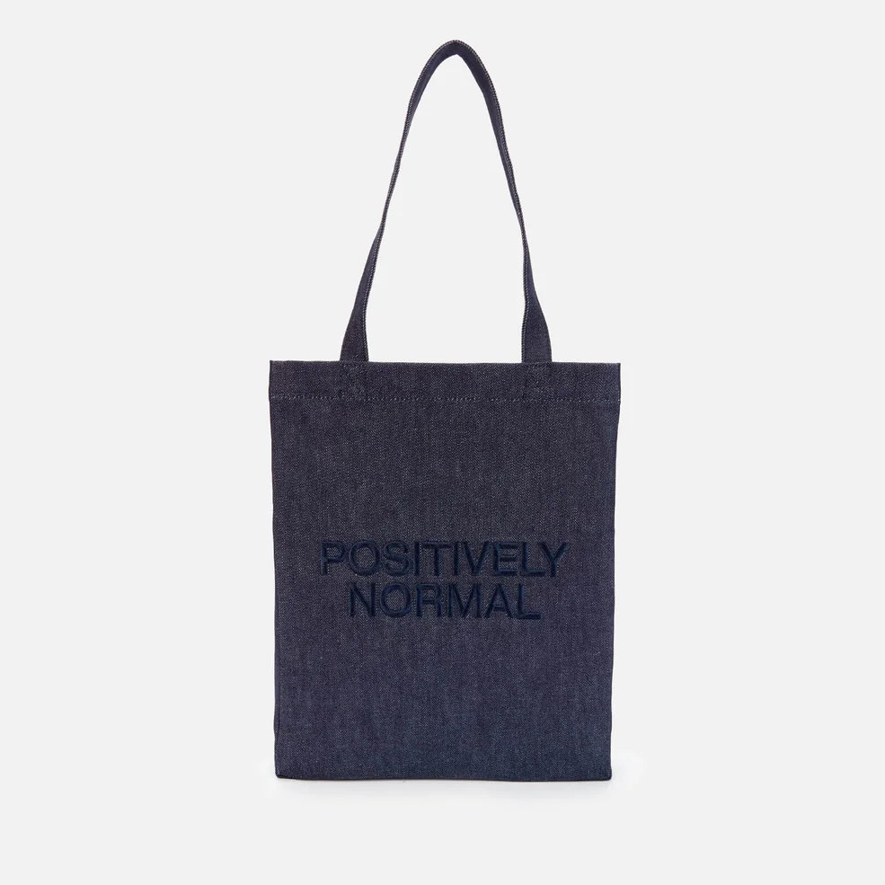 A.P.C. Women's Positively Normal Tote - Dark Navy Image 1