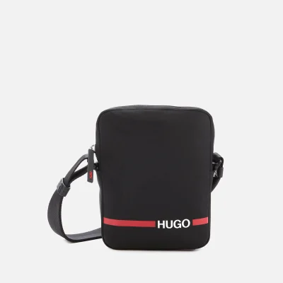 HUGO Men's Record Rl Zip Pouch - Black