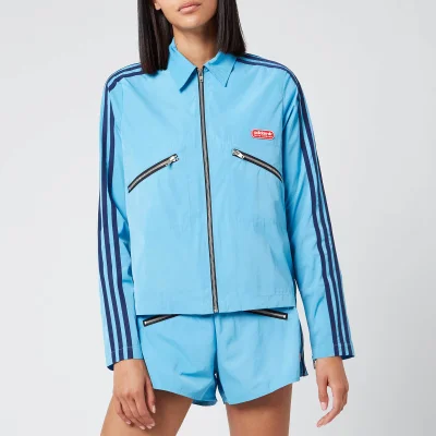adidas X Lotta Volkova Women's Zip Shirt Jacket - Blue