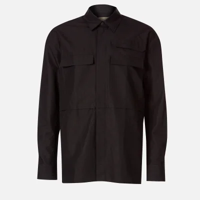 Maison Kitsuné Men's Multi Pocket Overshirt - Black
