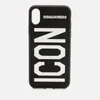 Dsquared2 Men's Icon iPhone X Cover - Nero Bianco - Image 1