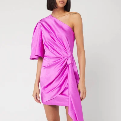 Solace London Women's Marcie Mini Dress - Bright Purple