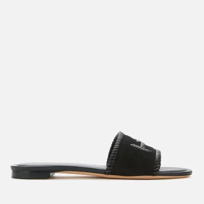Tod's Women's Slide Sandals - Black